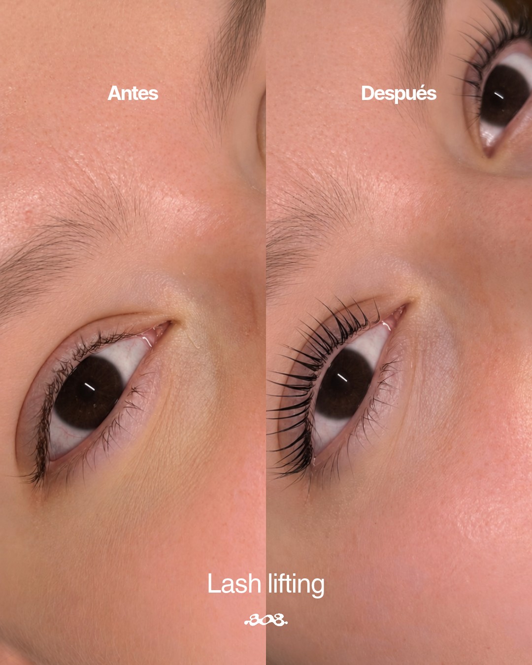 Resultado de lash lifting